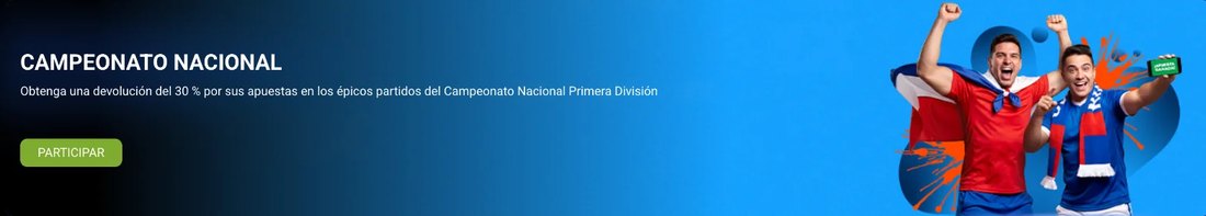 Cashback del 30% de 1xBet Chile en los partidos del Campeonato Nacional Primera División