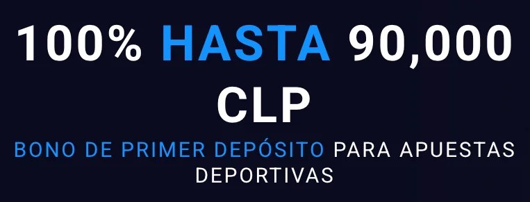 Bono de primer depósito de 20Bet Chile para apuestas deportivas: 100% hasta 90.000 CLP