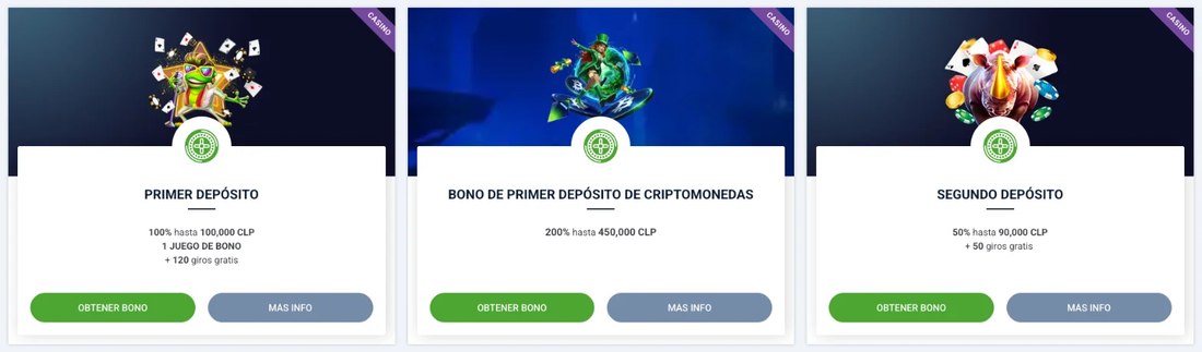 Bonos de casino de 20Bet Chile: 100% hasta 100.000 CLP, 200% hasta 450.000 CLP en cripto y segundo depósito